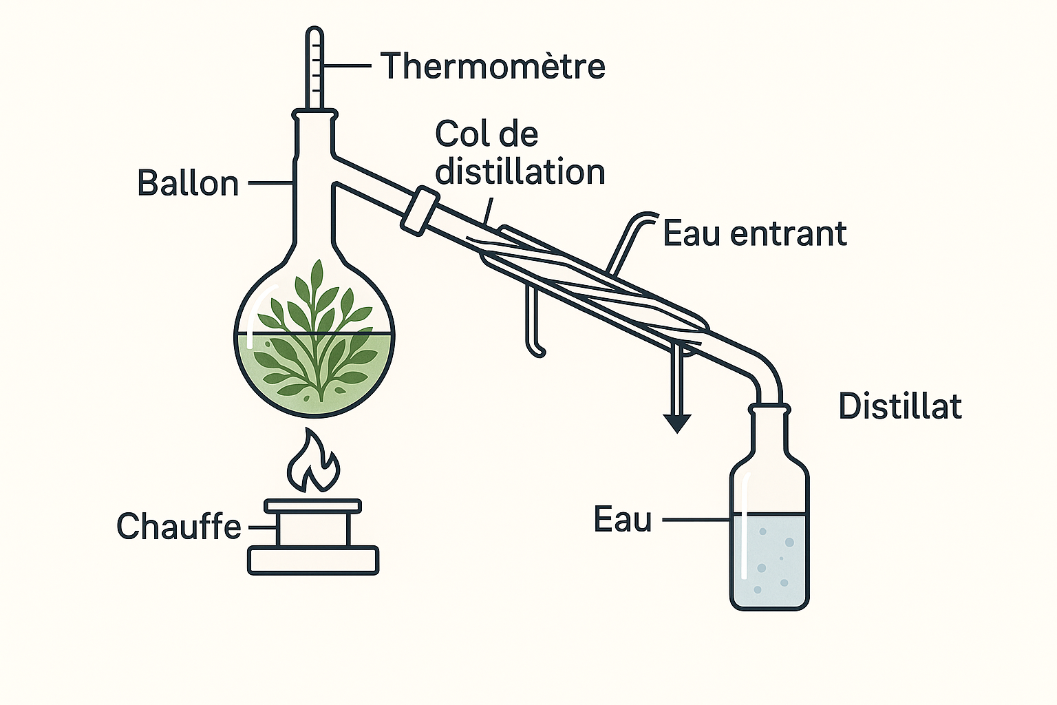 Appareil de distillation